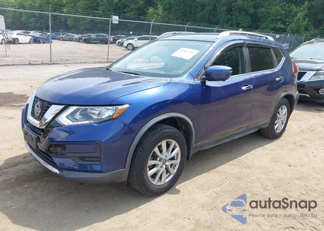 2018 Nissan Rogue Sv из США, поврежденный, VIN KNMAT2MV9JP519912